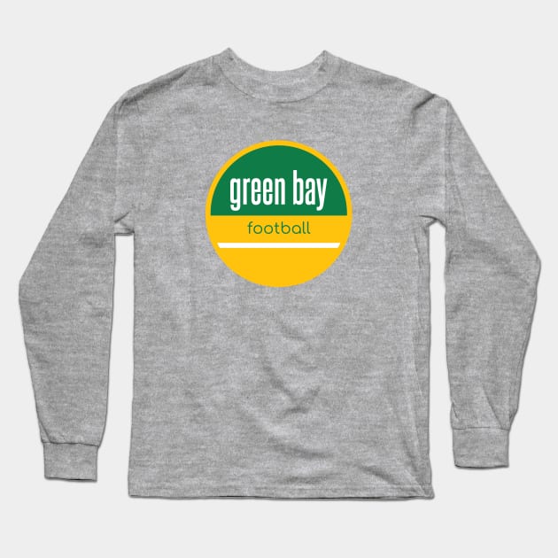 green bay packers football Long Sleeve T-Shirt by BVHstudio